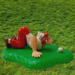 🍒 Vintage 1978 Wilton GOLF Cake Topper Birthday Party Cake Figure Vtg Hong Kong